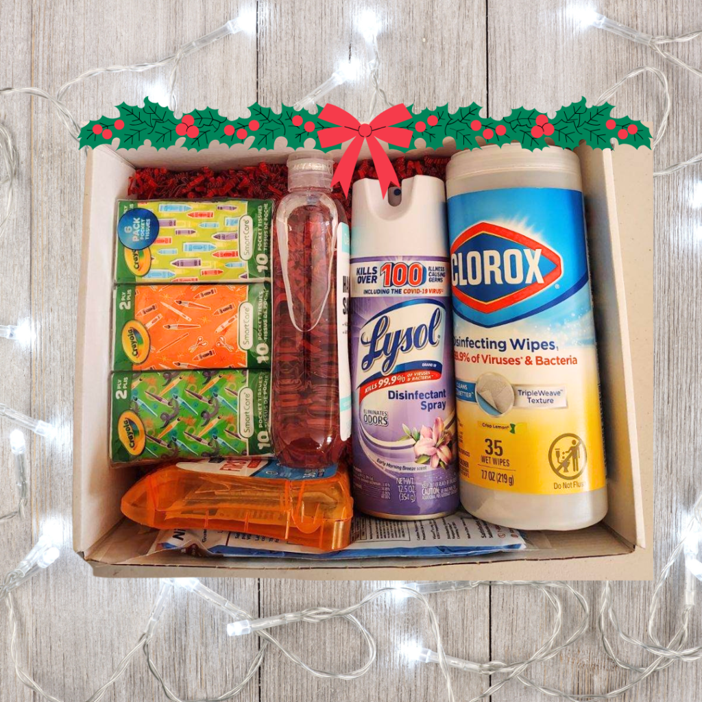 Teacher's Box With Disinfecting Wipes